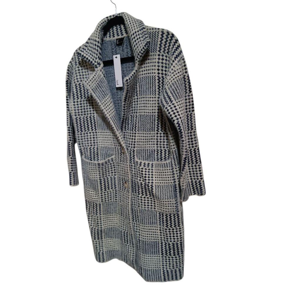 Love Token Gorgeous Zendaya Below Knee Length Coat w/ Patch Pockets Heavy Weight - Picture 6 of 15